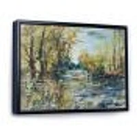 Toile « Rocky River the Forest »