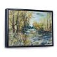 Toile « Rocky River the Forest »