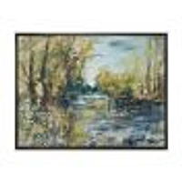 Toile « Rocky River the Forest »