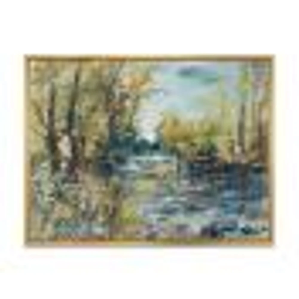 Toile « Rocky River the Forest »