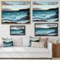 Ocean Waves at Seashore Wall Art