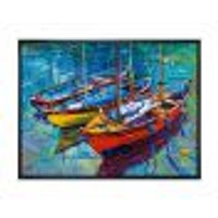 Toile « Three Fishing Boat »