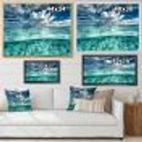 Amazing Underwater Seascape and Clouds  Wall Art