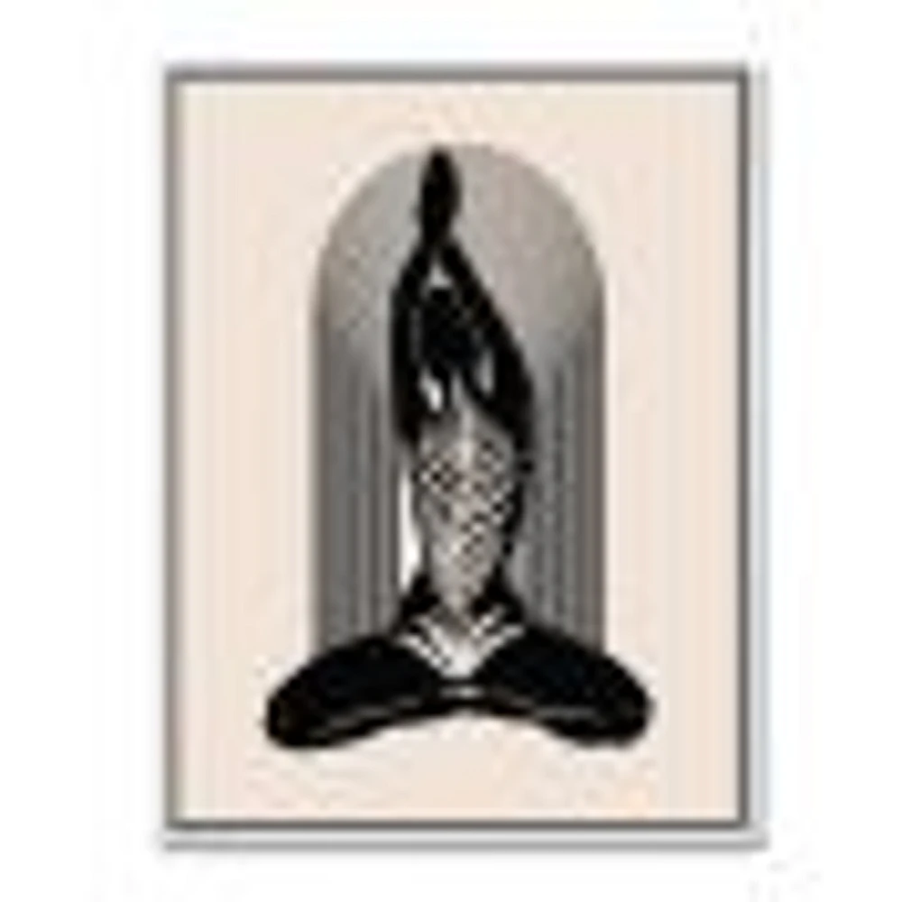 Cosmic Women Series Black and White II  Wall Art