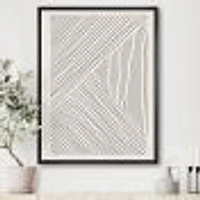 Toile « Minimal Geometrical Lines II »