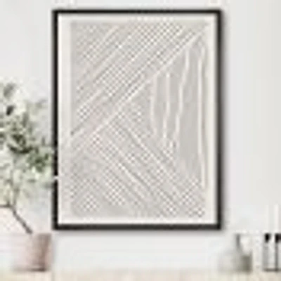 Minimal Geometrical Lines II  Wall Art