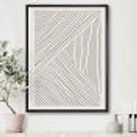 Toile « Minimal Geometrical Lines II »