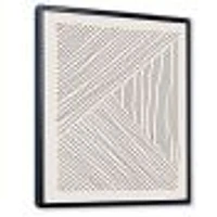 Toile « Minimal Geometrical Lines II »