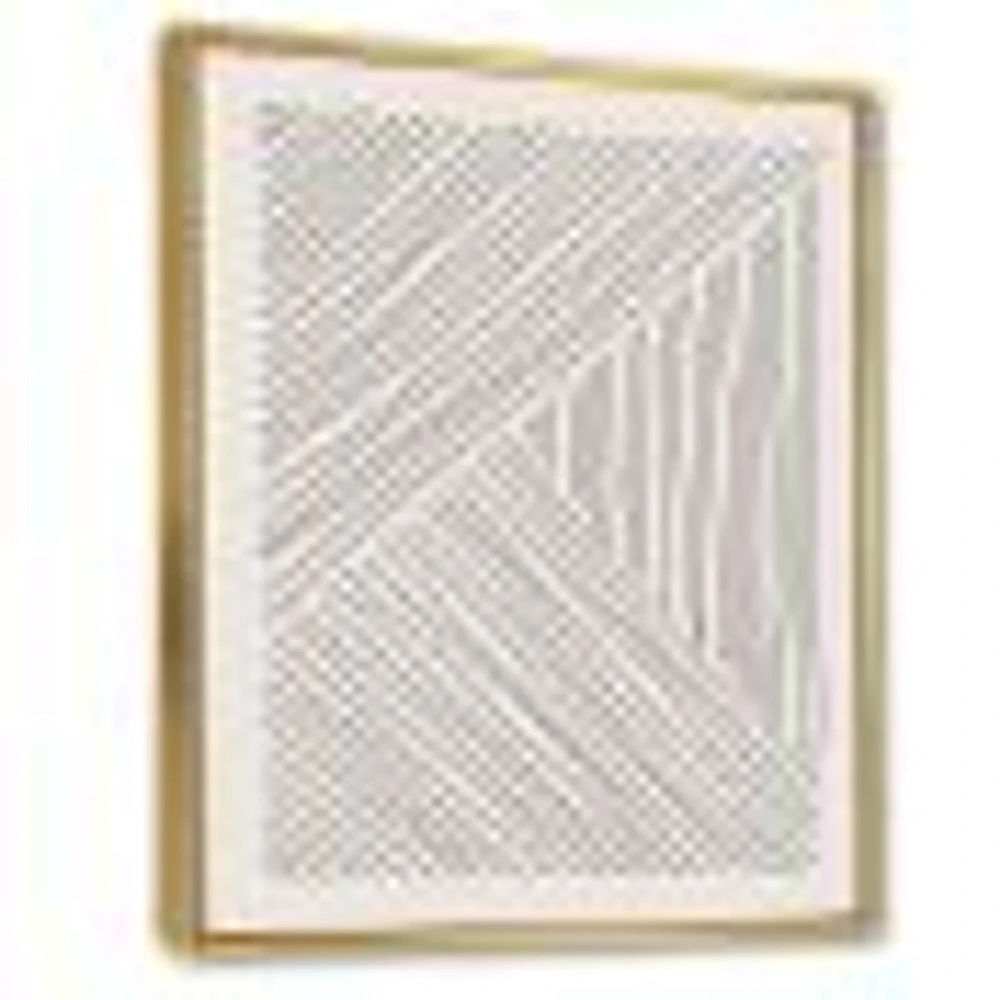 Toile « Minimal Geometrical Lines II »