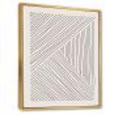 Minimal Geometrical Lines II  Wall Art
