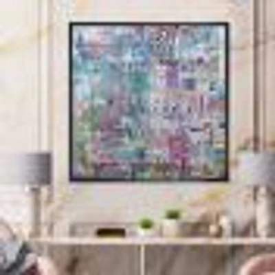 Matrix Colour Field  Wall Art