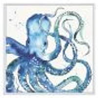 Blue Deep Sea VIII Canvas Wall Art