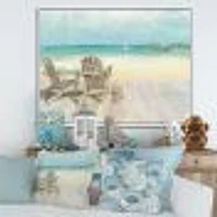 Toile « Seaside Morning no Window »