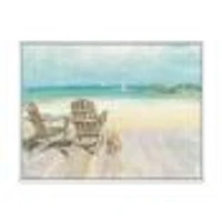 Toile « Seaside Morning no Window »