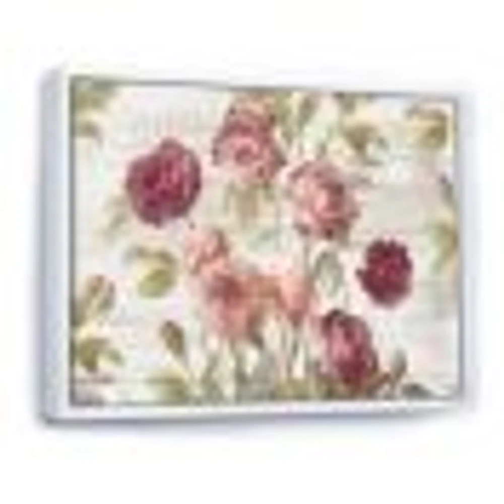 French Roses I  Canvas Wall Art