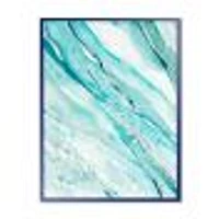 Silver Springs I Blue Green  Wall Art