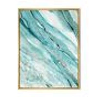 Silver Springs I Blue Green  Wall Art