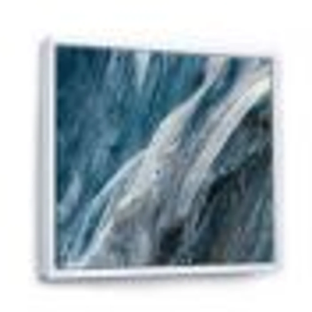 Splash Blue Indigo  Wall Art