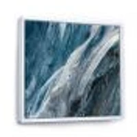 Splash Blue Indigo  Wall Art