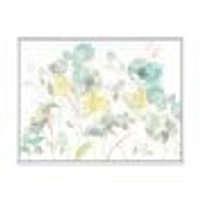 Toile  « Aqua Rose Natural Element »