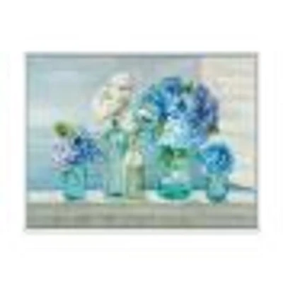 Coastl Flowers Bouquets  Canvas Art