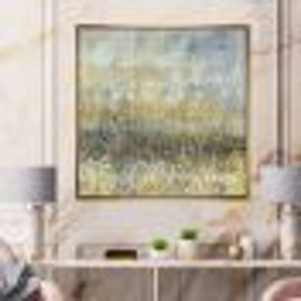 Glam Rain Abstract IV  Canvas Art