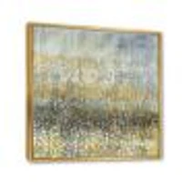 Glam Rain Abstract IV  Canvas Art