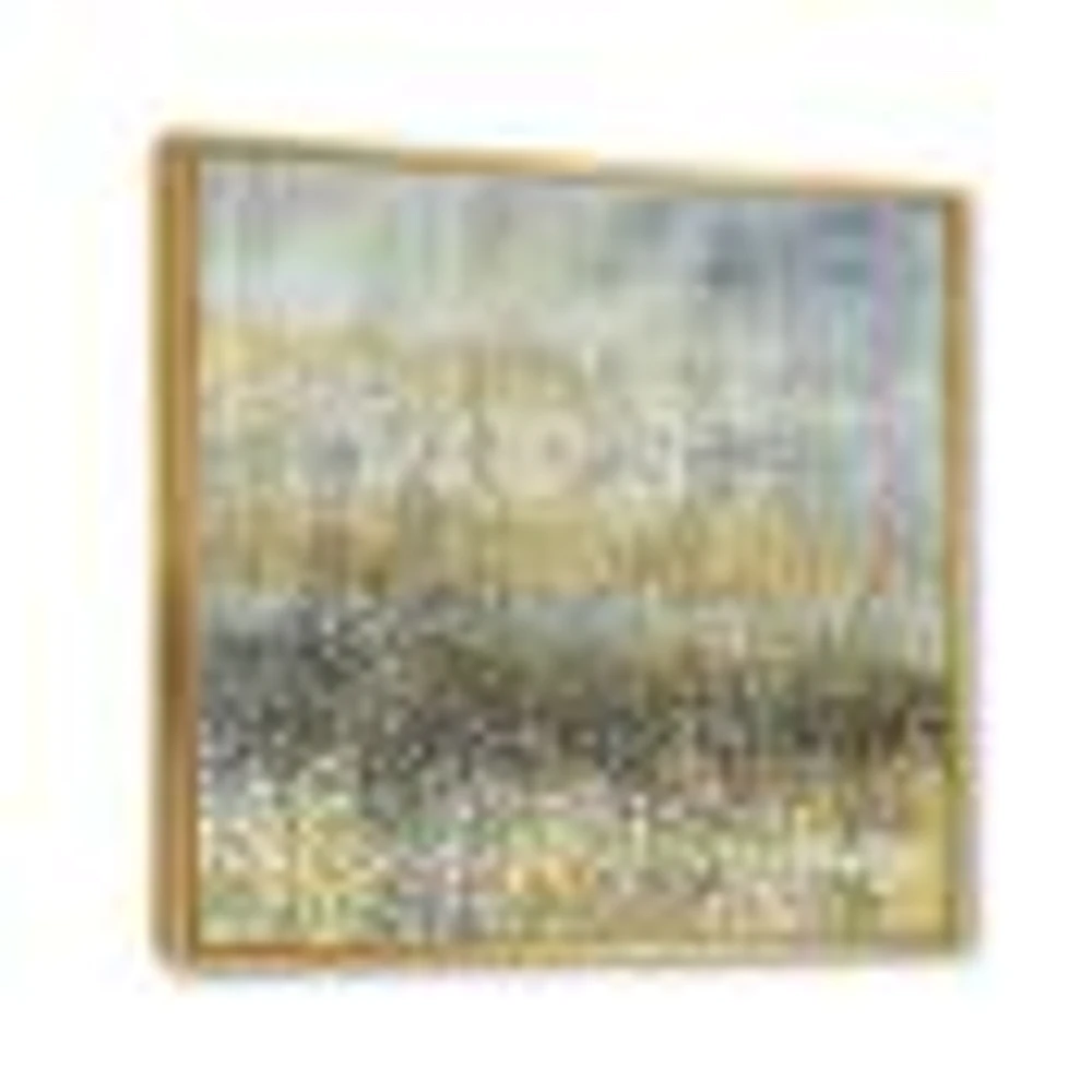 Glam Rain Abstract IV  Canvas Art