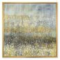 Glam Rain Abstract IV  Canvas Art