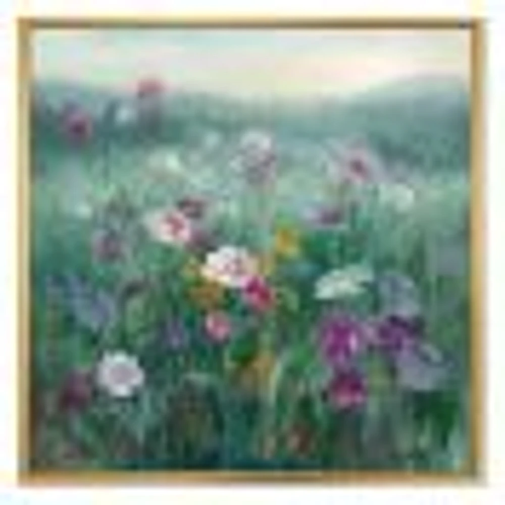 Flower Field  Wall Art