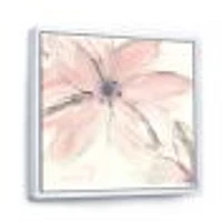 Pink Shabby Floral II  Canvas Artwork