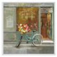 Paris French Flowershop  Canvas