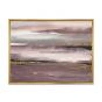 Purple Glam Storm IV  Wall Art