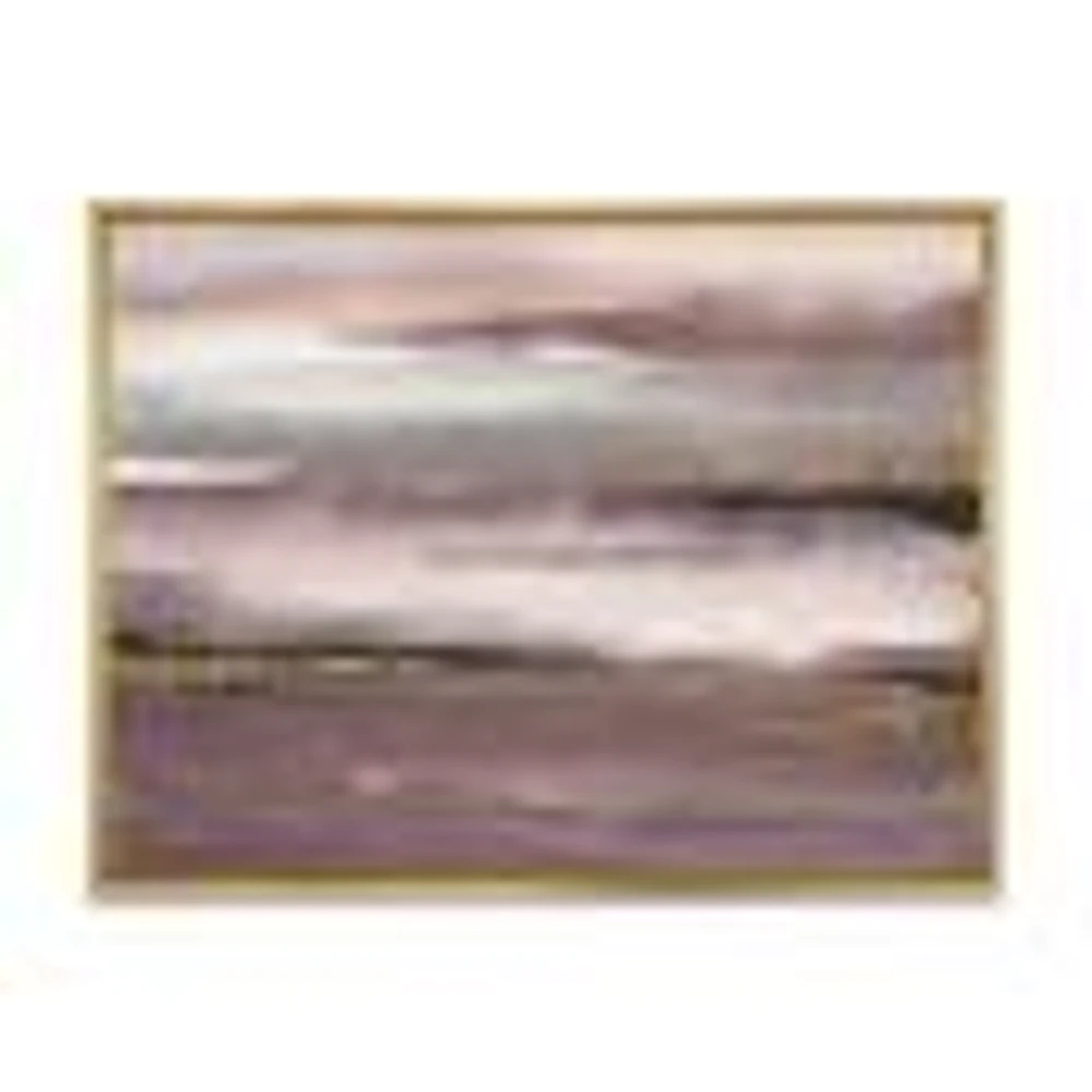 Purple Glam Storm IV  Wall Art