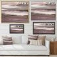 Purple Glam Storm IV  Wall Art