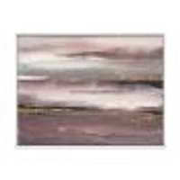 Purple Glam Storm IV  Wall Art