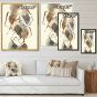 Gold Glam Squares III  Wall Art