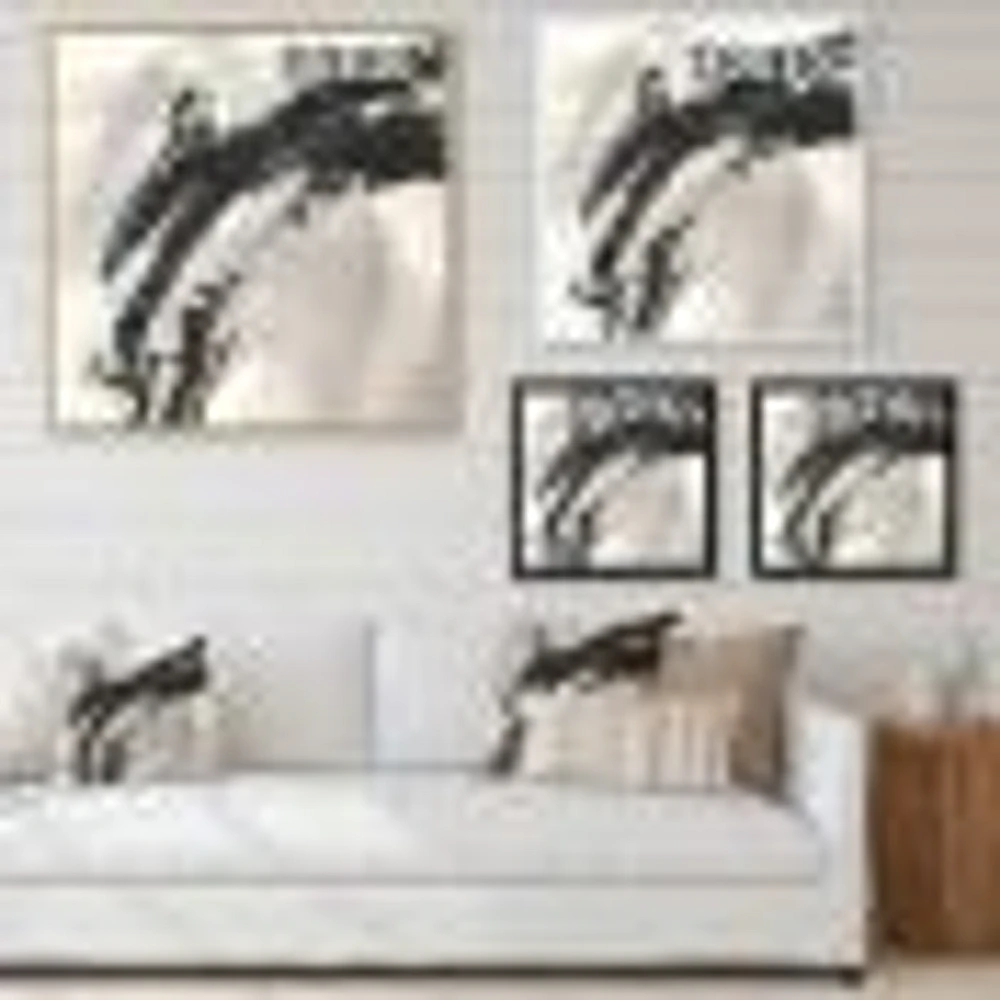 Glam Painted Arcs IV  Wall Art