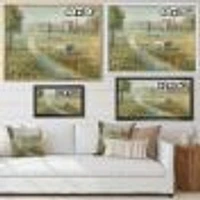 Tranquil Country Field  Wall Art