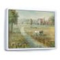 Tranquil Country Field  Wall Art