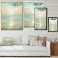 Sunrise Boat I  Canvas Wall Art