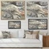 Fire and Ice Minerals I  Wall Art