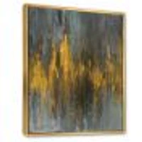 Black and Gold Glam Abstract Wall Art