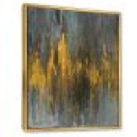 Black and Gold Glam Abstract Wall Art