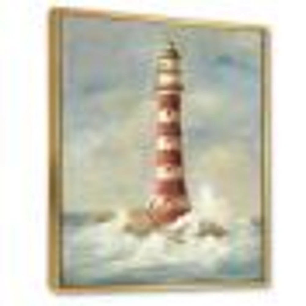 Ocean Lighthouse  Wall Art