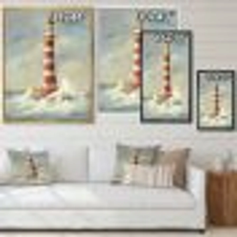 Ocean Lighthouse  Wall Art