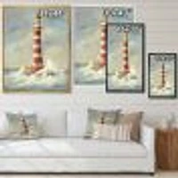 Ocean Lighthouse  Wall Art