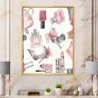 Glam Chic Accents Pattern I  Canvas Wall Art