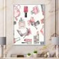 Glam Chic Accents Pattern I  Canvas Wall Art