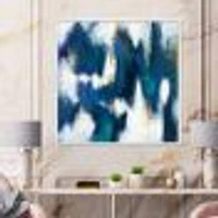 Blue Glam Texture II  Wall Art